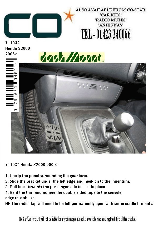 Dashmount Honda S2000 >04 | From Co-Star